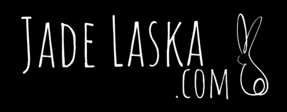 A logo that says - Jade Laska